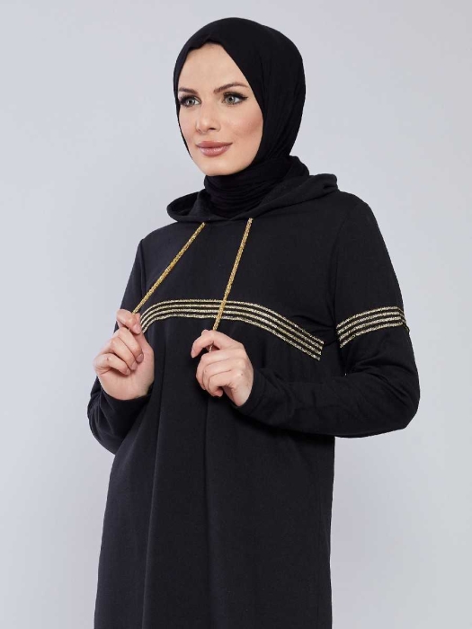 Hooded Tracksuit TRN1017 Black - 5