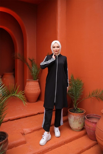 Tracksuit Set TRN1018 Black - 1