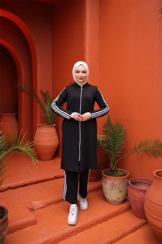 Tracksuit Set TRN1018 Black - 3