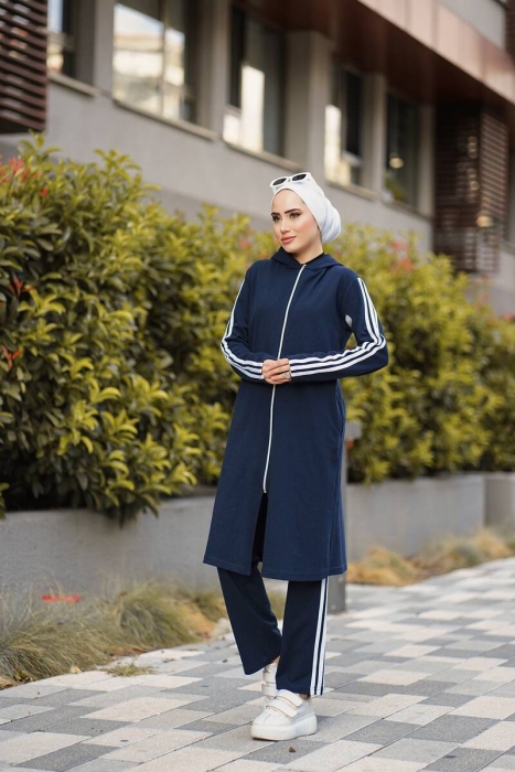 Tracksuit Set TRN1018 navy blue - 6