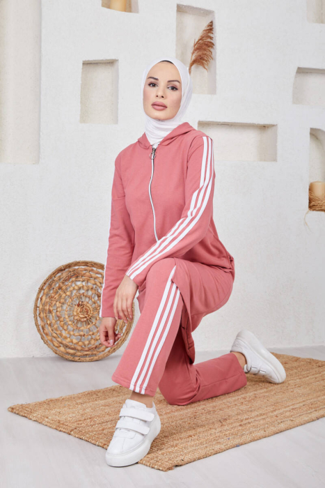 Tracksuit Set TRN1018 pink - 3