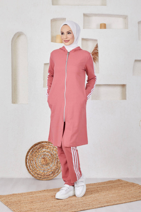 Tracksuit Set TRN1018 pink - 4