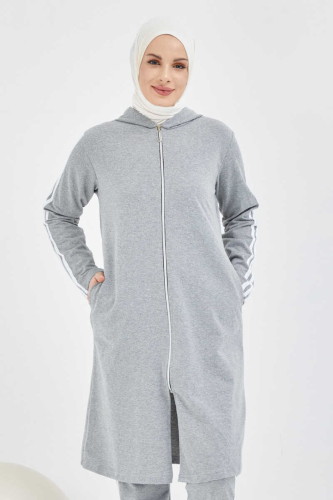 Tracksuit Set TRN1018 -Gray - 3