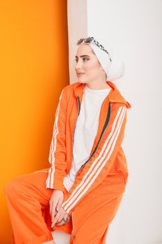 Tracksuit Set TRN1018 Orange - 7