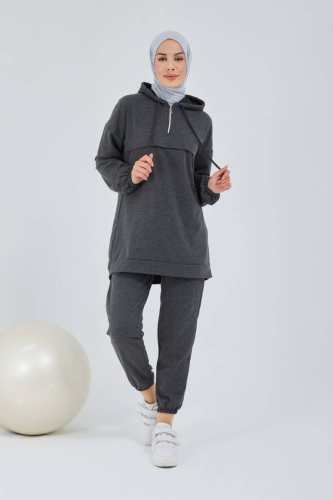 Tracksuit Set TRN1019 - Anthracite - 4