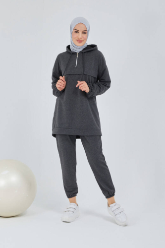 Tracksuit Set TRN1019 - Anthracite - 3