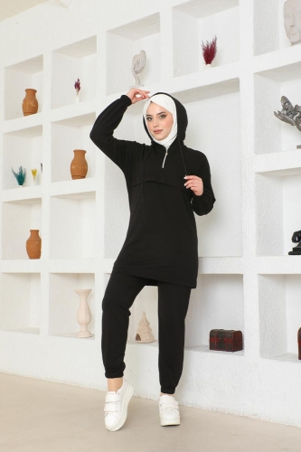 Tracksuit Set TRN1019 Black - 6