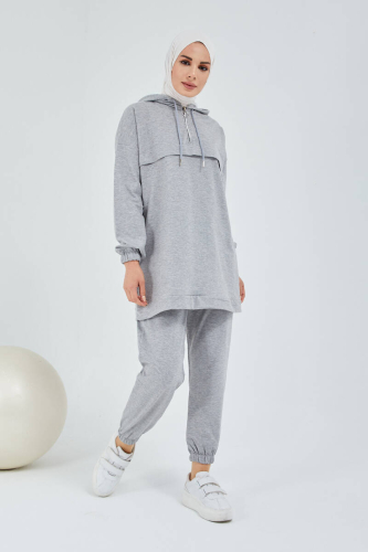 Tracksuit Set TRN1019 Gray - 1