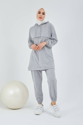 Tracksuit Set TRN1019 Gray - 2