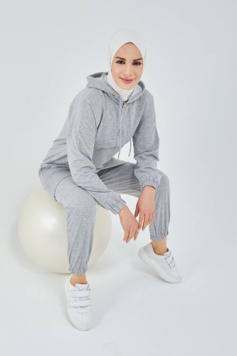 Tracksuit Set TRN1019 Gray - 3