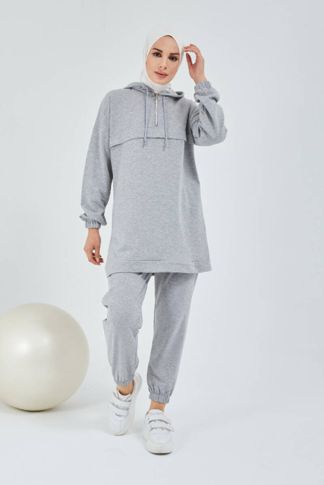 Tracksuit Set TRN1019 Gray - 4