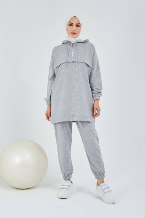 Tracksuit Set TRN1019 Gray - 6