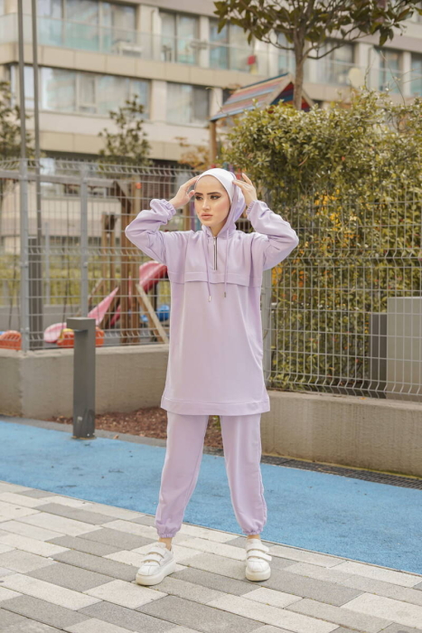 Tracksuit Set TRN1019 Lilac - 4