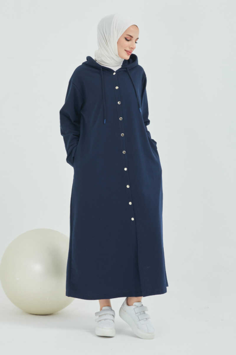 Unlined - Topcoat _ BTC0003 - Navy Blue - 6